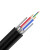 首千 SHOCHAN光电复合缆光纤 6芯复合光缆带2芯1.0电源一体线 100米 SQ-GYXTW-6B1-2*1.0