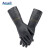 安思尔 Ansell 29-500橡胶手套 防化耐酸碱溶剂 汽车维护化学品处理 黑色 L码