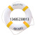 船用专业 加厚塑料儿童实心高浮力5556国标2.5kg游泳圈 地中海黄色小号