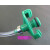 日式武藏点胶机点胶适配器EFD点胶针筒套头组件/美式转接头连接管 30CC绿色