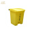 恒丰牌 黄色 30L 7764医疗垃圾桶 脚踏式塑料垃圾桶 医疗垃圾桶 户外办公商用环卫垃圾桶翻盖