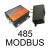 串口服务器以太网转串口RS232/RS485网口Modbus以太网络通讯模块 485带标签 送电源