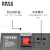 图腾（TOTEN）8位16A PDU 机柜电源分配器 多用插孔pdu电源 机柜专用插座 网络机柜PDU 带开关3米线