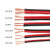 RVB红黑平行线 2芯双并线电线监控电源线 双色电子线 红黑 2X1平方/10米