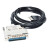 FTDI USB转DB25 公头25针 数控机床CNC FANUC RS232串口通讯线缆 USB款(FT232RL芯片) 5m