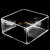 定制高石英池坩埚用方盒实验蒸发皿耐高温透光方槽方缸方方形方池 方槽定