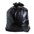 威厉固得 大号黑色塑料袋 酒店物业办公商用大尺寸平口垃圾袋 90*100cm(50只)