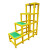 玻璃钢绝缘凳电工凳高低凳三层高压电力梯凳子可移动式单双层平台 四层 高160cm*120*50 待议