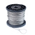 定制适用于定制定制304不锈钢钢丝绳细软 1 1.5 2 3 4 5 6mm晒衣 乳白色 0.6mm50米+10铝