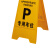 北奥（Beao）UP-009E A型告示牌 专用车位 4个装  立式告示牌 人字警示牌 塑料指示牌
