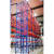 驰壹鹰货架承重2吨仓储层仓库货架重型库房置物架超市层架储物架 蓝桔色250*100*350CM三层主架