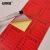 安赛瑞 不良品标签纸 45×50mm（1000个装）质检标签 彩色物料标识卡仓库出货标记贴 不干胶纸卡 红色 24838