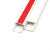 因泰莱  PVC线槽  100*100mm(1米/根/1米价) 明装明线广式方形走线槽网线电线底线墙面线槽板