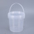 水杉1L透明小桶圆形塑料桶小水桶密封桶包装桶带提手