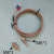 M6螺钉式热电偶K型E型M8热电阻温度传感器测温线探头感温线 E型M60.5米