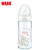 NUK进口新生儿玻璃奶瓶奶嘴宝宝0-6个月一周岁以上喝奶婴儿防胀气 白色/蝴蝶240ml 0-6个月