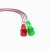 定制适用于带线小型电源指示灯 信号灯 XD10-3W 开孔10MM 红绿 24 24V 24V 红