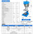 橙央(升级款Z516-2D/16mm(三相380V])工业台钻Z516B/16mm台钻/大功率/铜线/重型钻床床z4120 25备件E518