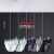 CLOLV KISS CK 3D视觉薄款冰丝三角裤夏季透明超薄透气无痕短裤个性男士内裤 [四条装]3D精品内裤x随机颜色 L80-110斤)