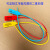 定制防盗打号扣一次性海钓封条园林苗木锁扣树木塑料扎带封签 白色30CM圆带100条带编号