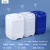 柯瑞柯林Creclean®拧盖水桶塑料提手酒桶化工桶废液存储实验露营户外容器TG100T 半透明带刻度 10L 1个装