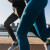 QINKUNG轻功体育跑步紧身长裤马拉松户外健身训练男款长款运动裤子 深蓝色加厚款 L