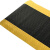 川工聚惠 铁板纹防疲劳地垫 黑底黄边 厚度30毫米	0.6*0.45M