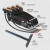 无接缝滑触线集电器3级4级60A/滑线/导电器/受电器/滑块/碳刷 单极150A(黑色)