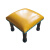 咏幻美式小凳子小椅子床尾凳茶几凳美式皮凳纯实木矮凳子ins北欧小板 棕色1