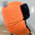 聚远（JUYUAN）保温防护帽安全帽保暖加厚防砸防风护耳棉帽 桔色 1顶价