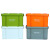 宫胜塑料收纳箱 61*43*34cm 工业橙色周转箱收纳盒整理箱置物箱