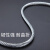 适用于镀锌钢丝绳不包塑1.2mm-10mm捆绑钢丝绳生命线安全绳装饰拉 轻型8mm(7.7)100米 送卡头8个