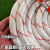 户外安全绳钢丝芯高空作业绳耐磨尼龙绳逃生绳救援绳捆绑绳保险绳 8毫米10米纯白色