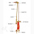 双岸精铜不锈钢加长加厚氧气割枪 射吸式割炬焊枪 红把C款G01-30割炬 一把价 
