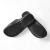 安美尚 SPU防静电拖鞋 黑色方形ESD黑标款 夏季电子厂无尘车间防臭防滑工作鞋 黑色 39码 AMS702-1