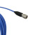 澄科可定制线缆BNC公转10-32公加速度传感器连接头线电缆 蓝色 10m