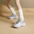 MIO【面包玩家】MIO米奥2024年新款厚底时尚休闲鞋运动鞋女鞋 银色 35