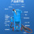 喷砂机除锈移动小型高压气动喷沙机钢结构车船吊塔雕刻翻新打砂机 420自动阀干湿两用 蓝色