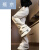 蕉京软壳冲锋裤男款春季防风滑雪排扣工装裤美式高街vibe白色休闲裤子 米白色[排扣款] [现货] M 85-100斤