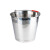 兰诗（LAUTEE）DA2192 加厚不锈钢提水桶手提桶多用大水桶储水桶 带磁24cm