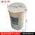 固士邦废液桶实验室酸碱污水收集桶5L敞口回收桶圆形带提手GC864
