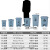 商用室内脚踏式厨房垃圾筒带盖脚踩垃圾箱 30L特厚常规脚踏桶黄盖灰桶