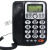 定制爱信系列电话机座机来显有线双口办公经济型宾馆客房优价 0833大字键大音量白色