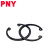 PNY孔卡内卡 孔用弹性挡圈C型卡簧卡环卡圈② 内卡φ36（10只） 包 1 