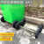 适用于环卫大垃圾桶配件轮子大号通用型轮轴户外240升实心轮胎轱 浅紫色 加厚轮子2个轴1根(80-1