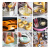 灏吉象 【好货】蛋糕模具甜甜圈模具烤箱家用小蛋糕烘焙卡通纸杯磨具烤盘 升级版12连花型