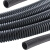 海斯迪克 HK-546 电线电缆保护套穿线软管 PE波纹管聚乙烯pe蛇皮管 塑料波纹管 AD21.2(100米）