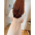 皮尔卡丹（pierre cardin）蕾丝连衣裙2024夏季新款法式白色优雅显瘦气质收腰短袖中长款裙子 S 建议 80-95 斤