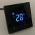 水地暖温控器 液晶智能地热温控器开关暖气温度调节控制面板 灰色镜面弧边触摸屏