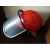 安全帽带防护面罩 LNG加气站  耐酸碱 防风防尘防飞溅 红色一字型安全帽